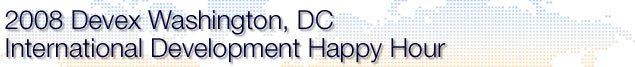 7th Annual Devex Washington, DC International Development Happy Hour