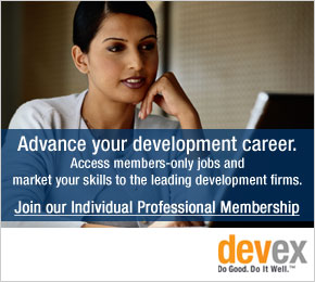 Join the Devex Individual Professional Membership