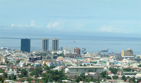Port of Spain skyline
