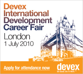 Join the Devex International Development Career Fair in London