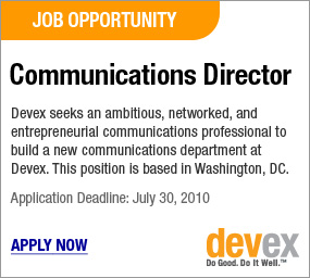 Communications Director at Devex