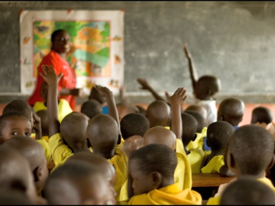 A school in Uganda