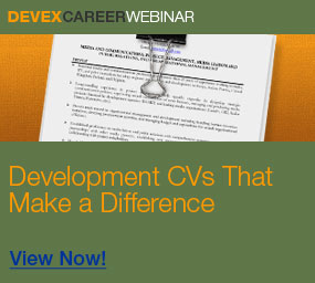 Post-CV Webinar http://www.devex.com/en/news/webinar-recording-development-cvs-that-make-a/77089