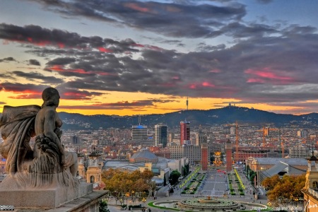 A view of Barcelona